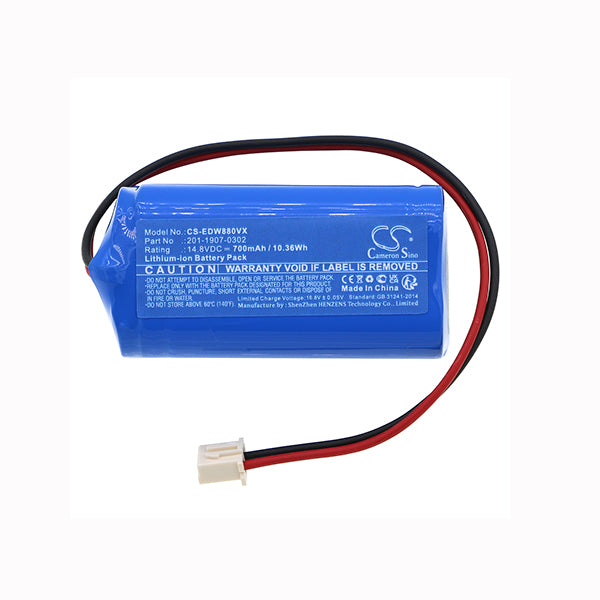 Cameron Sino Cs Edw880Vx 700Mah Battery For Ecovacs Winbot 880 Vacuum