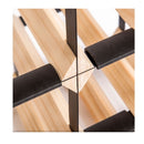 12 Bottle Timber Wine Rack