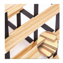 72 Bottle Timber Wine Rack