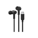 Belkin Soundform Usb C Wired Earbuds Black