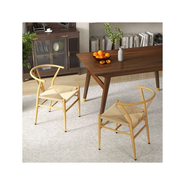 Mid Century Modern Wishbone Dining Chair Set Of 2