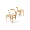 Mid Century Modern Wishbone Dining Chair Set Of 2