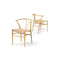 Mid Century Modern Wishbone Dining Chair Set Of 2