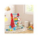 Wooden Baby Push Walker With Storage And Wheels