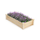 Wooden Raised Garden Bed For Vegetables And Flowers