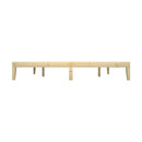 Bed Frame Wooden Pine Timber Furniture