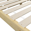 Bed Frame Wooden Pine Timber Furniture