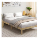 Bed Frame Wooden Pine Timber Furniture
