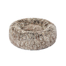 Pet Bed Cat Dog Donut Nest Calming Xl Brown X Large