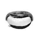 Pet Bed Cat Dog Donut Nest Calming Xxl Charcoal Xx Large