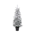 120Cm Artificial Christmas Tree With 176 Branch And 8 Lighting Modes