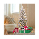 120Cm Artificial Christmas Tree With 176 Branch And 8 Lighting Modes