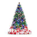 Pre Lit Christmas Tree With Pine Needle