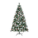 Pre Lit Christmas Tree With Pine Needle