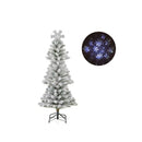 Christmas Tree With Snowflake Topper And Projection Light