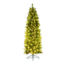 Artificial Pencil Christmas Tree With Warm White Ul Listed Lights