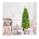 Artificial Pencil Christmas Tree With Warm White Ul Listed Lights