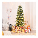 Artificial Pencil Christmas Tree With Warm White Ul Listed Lights