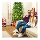 Artificial Pencil Christmas Tree With Warm White Ul Listed Lights