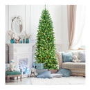 Artificial Pencil Christmas Tree With Warm White Ul Listed Lights