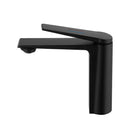 Basin Mixer Tap Brass Hot Cold Tap Bathroom Sink Faucet Black