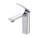 Basin Mixer Tap Brass Hot Cold Tap Bathroom Sink Faucet Chrome