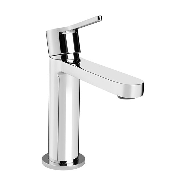 Chrome Bathroom Sink Tap Vanity Basin Mixer Tap Hot Cold Single Lever