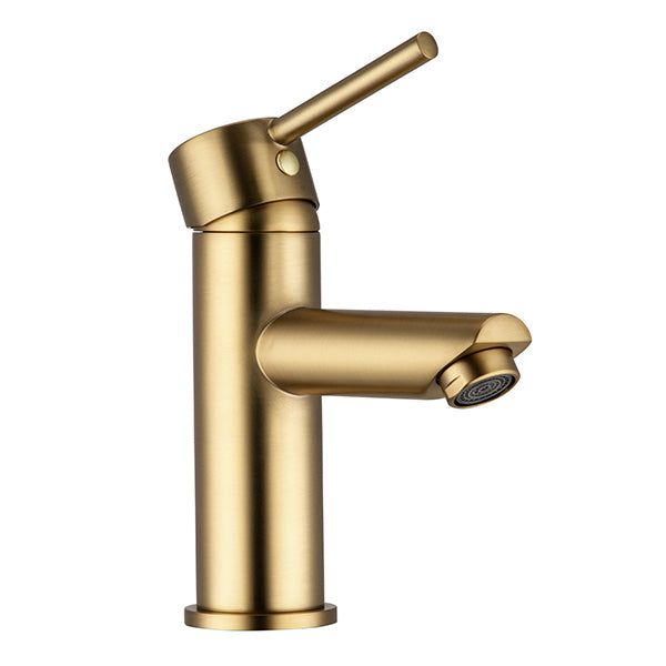Brushed Gold Luxury Bathroom Basin Sink Mixer Tap Sink Vanity Faucets