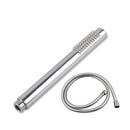 Hand Held Shower Head Spray Head With Pvc Water Hose Pvc Round Chrome