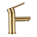 Brushed Gold Luxury Bathroom Basin Sink Mixer Tap Sink Vanity Faucets