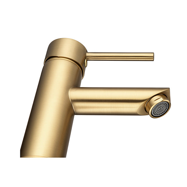 Brushed Gold Luxury Bathroom Basin Sink Mixer Tap Sink Vanity Faucets