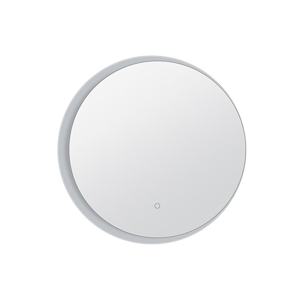 600Mm Crescent Shape Led Light Bathroom Mirror Wall Mounted Antifog