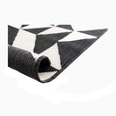 Zoe Grey White Rug 160 X 230 Cm