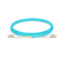 Microbeam Lc Lc Om3 Multimode Fiber Optic Cable Aqua