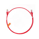 Pack Of 50 Cat 6 Ultra Thin Lszh Ethernet Network Cable Red