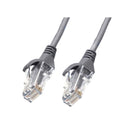 Pack Of 50 Cat 6 Ultra Thin Lszh Ethernet Network Cable Grey
