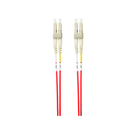 500Mm Om4 Multimode Fibre Optic Patch Cable Red