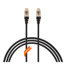 Cat 6A Rj45 Sftp Thin Lszh 30 Awg Pack Of 50 Network Cable Black