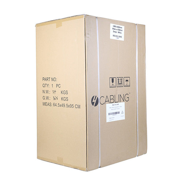 18Ru W600Mm X D450Mm Wall Mount Server Rack