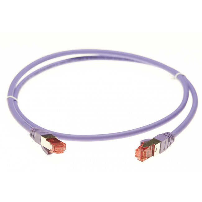 Purple Cat 6A S/Ftp Lszh Ethernet Network Cable