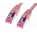 Pink Cat 6A S/Ftp Lszh Ethernet Network Cable