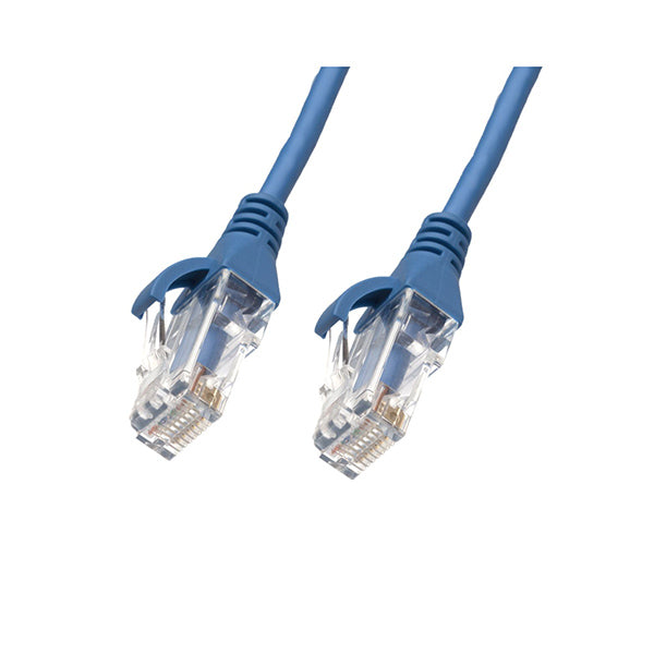 Cat 6 Ultra Thin Lszh Ethernet Network Cable Blue Color