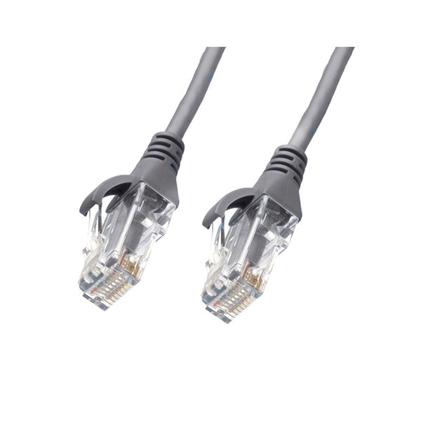 2M Cat 6 Ultra Thin Lszh Ethernet Network Cables Grey
