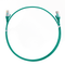 Cat 6 Ultra Thin Lszh Ethernet Network Cables Green Color