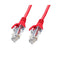 Cat 6 Ultra Thin Lszh Ethernet Network Cables Red Color