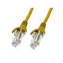 Cat 6 Ultra Thin Lszh Ethernet Network Cables Yellow