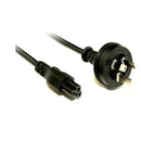 Iec C5 Clover Leaf Style Appliance Power Cable Black 5M