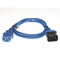 Iec C13 To C14 Power Cable Blue 2M