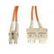 30M Lc Sc Om1 Multimode Fibre Optic Cable Orange