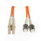 10M Lc St Om1 Multimode Fibre Optic Cable Orange